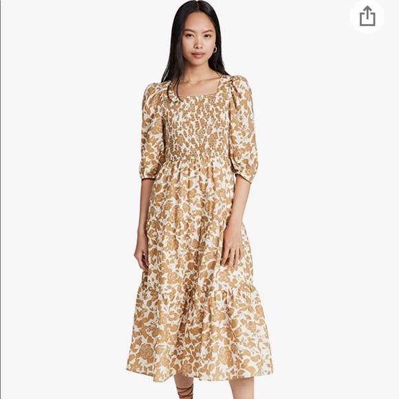 Moon River Dresses & Skirts - Moon River Poplin Midi Dress